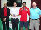 Benny Matthew (Sponsor), Christian Trzebinski, Hamad Fares Al Qutami, Steve Brown